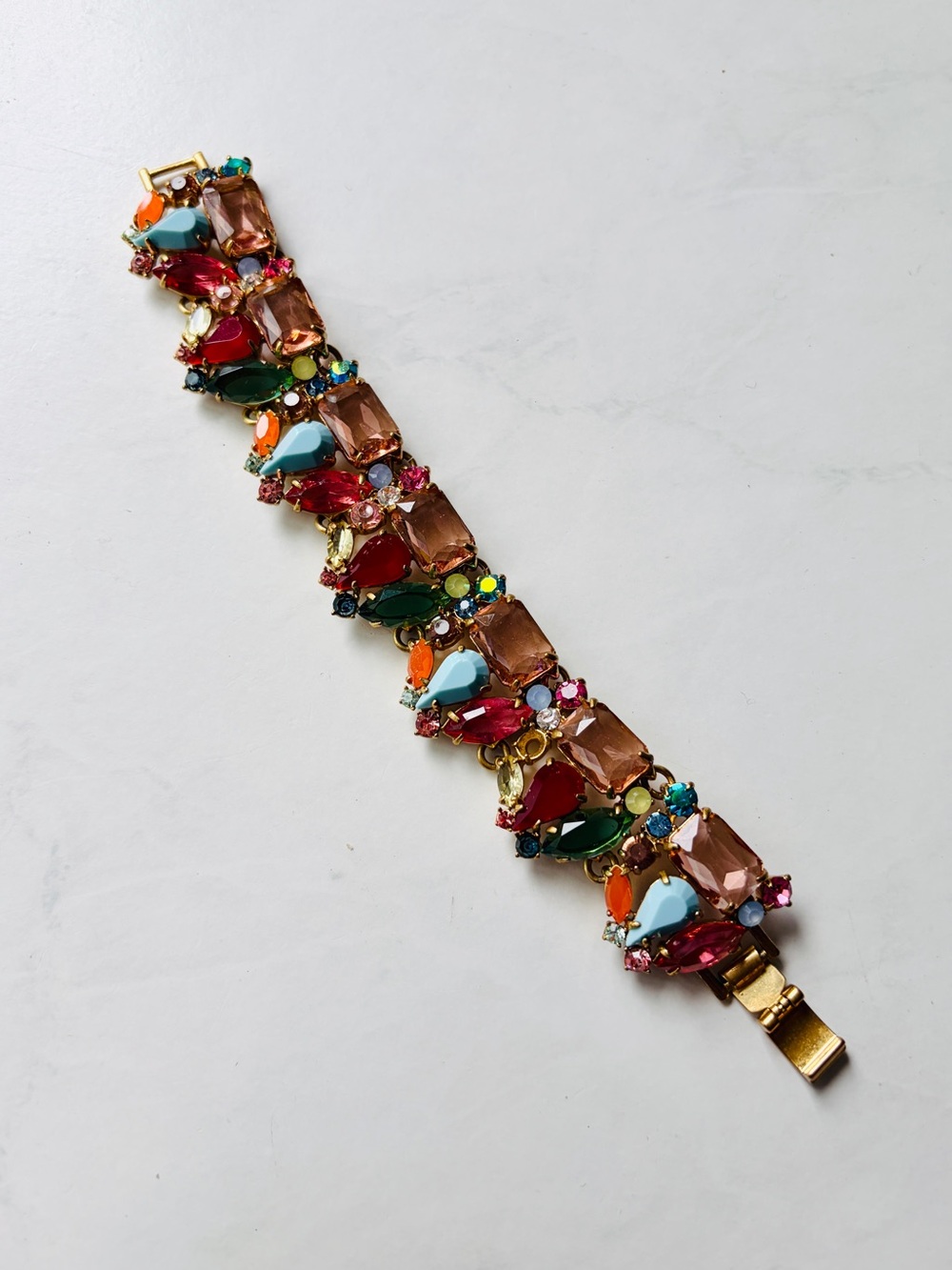 New J.Crew 2018 Glass Bead Bracelet, Colorful